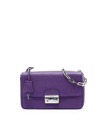 Prada Saffiano Sound Lock Crossbody (view 1)