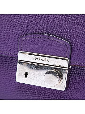 Prada Saffiano Sound Lock Crossbody (view 2)