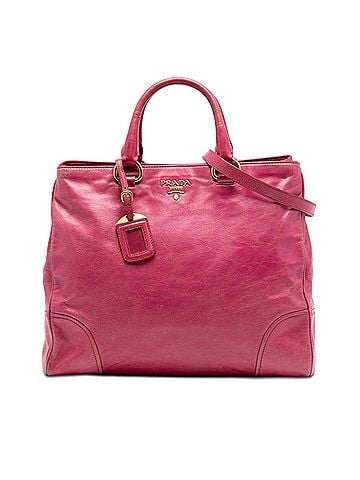 Prada Vitello Shine Satchel (view 1)