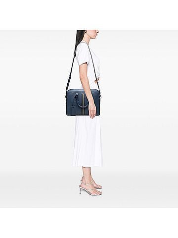 Prada Saffiano Striped Business Bag (view 2)