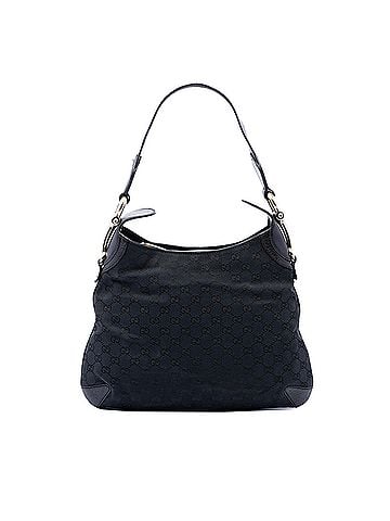 Gucci GG Canvas Horsebit Creole Hobo (view 1)