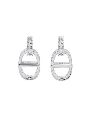 Hermès Hermes Earrings Chaine d'Ancre Reponse SV925 Silver HERMES (view 1)