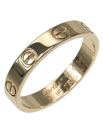 Cartier Cartier Love Small Ring, 18K Yellow Gold, Approx. 2.78g (view 1)