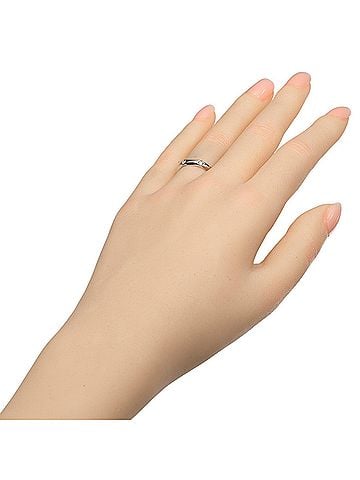 Bvlgari Bvlgari Bulgari Infinito Wedding Ring, Platinum 950, Diamond, Approx. 4.5g. (view 2)