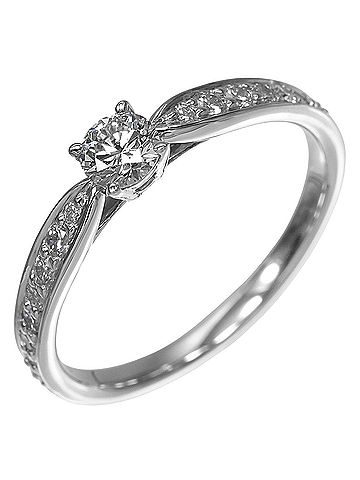Tiffany & Co. Tiffany & Co. Harmony Solitaire Ring, 0.20ct Diamond, I/IF/3EX, Pt950 Platinum, Approx. 2.4g. (view 1)
