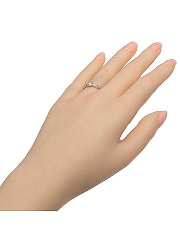 Tiffany & Co. Tiffany & Co. Harmony Solitaire Ring, 0.20ct Diamond, I/IF/3EX, Pt950 Platinum, Approx. 2.4g. (view 2)