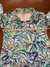 Lilly Pulitzer Floral Blue Green White Track Jacket Size M - photo 7