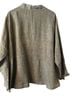 Flax 100% Linen Silver Green Long Sleeve Button-Down Shirt Size L - photo 2