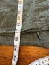 Flax 100% Linen Silver Green Long Sleeve Button-Down Shirt Size L - photo 10