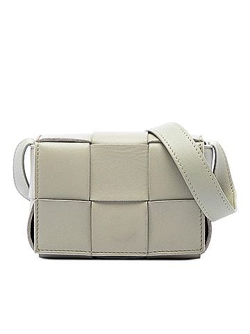 Bottega Veneta Candy Nappa Intrecciato Cassette Crossbody (view 1)