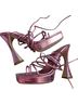 Jeffrey Campbell 100% Leather Pink Heels Size EU 38 - photo 1