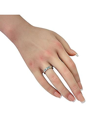 Gucci Gucci Icon Ring, 1, 18K White Gold, Women's GUCCI (view 2)