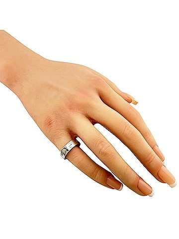 Cartier Cartier Love Ring, 18K White Gold, Women's CARTIER (view 2)