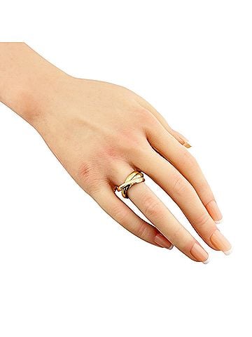 Cartier Cartier Trinity Ring, 18K Yellow Gold, Women's 3 Colors (view 2)