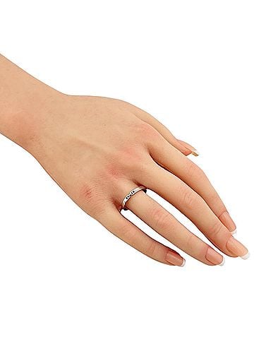 Hermès Hermes Evercellie Ring, 1 Pt950 Platinum, Men's and Women's (view 2)