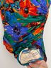 Miraclesuit Floral Orange Green One Piece Swimsuit Size 14 - photo 5
