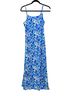 Frankies Bikinis Floral Blue Green White Casual Dress Size XS - photo 2