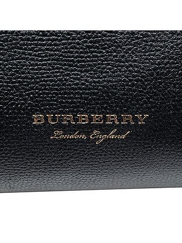 Burberry Small Derby Calfskin and House Check Banner Satchel (view 2)