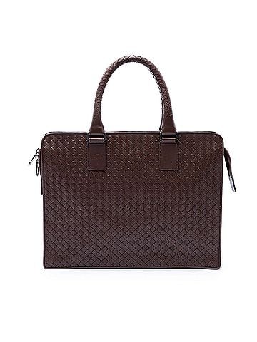 Bottega Veneta Nappa Intrecciato Business Bag (view 1)