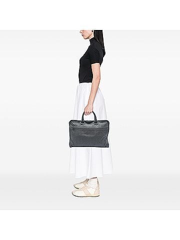 Bottega Veneta Nappa Intrecciato Business Bag (view 2)