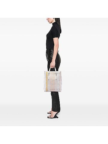 Bottega Veneta Intrecciato Trimmed Nappa Belted Tote (view 2)