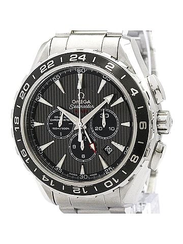 Omega OMEGA Seamaster Aqua Terra GMT Watch 231.10.44.52.06.001 Polished (view 1)