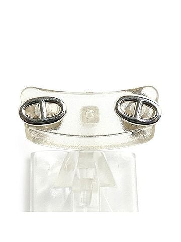 Hermès HERMES Sterling Silver 925 Chaine d'Ancre Farandole TPM Earrings 1.9g Women's (view 1)