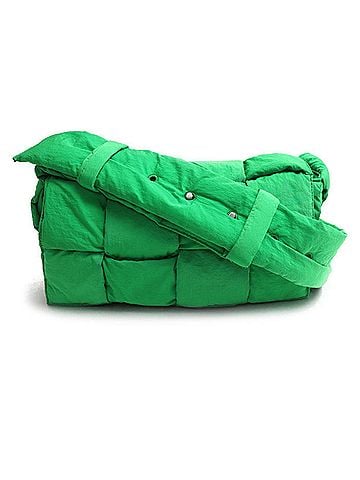 Bottega Veneta BOTTEGA VENETA Padded Tech Cassette Shoulder Bag Parakeet 628951 VB081 3724 Women's (view 1)