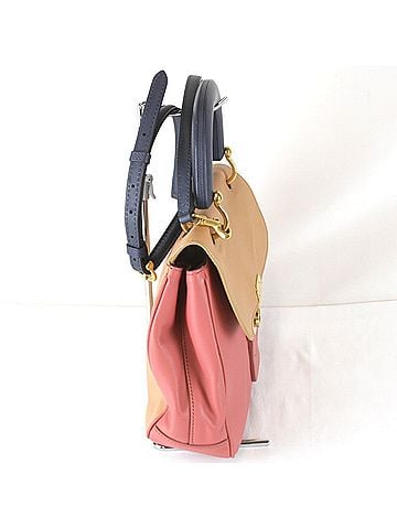 Burberry BURBERRY DK88 Shoulder Bag, Leather, Pink, Women's (view 2)