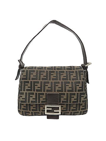 Fendi Fendi Mamma Bucket Women's Handbag 26425 Canvas Zucca Pattern (Brown) (view 1)
