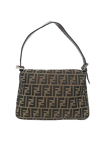 Fendi Fendi Mamma Bucket Women's Handbag 26425 Canvas Zucca Pattern (Brown) (view 2)