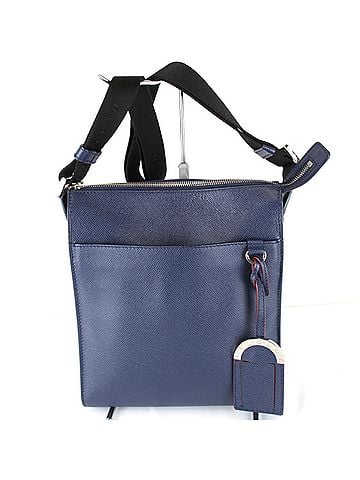 Bvlgari BVLGARI Bulgari Shoulder Bag Leather Blue Women's (view 1)