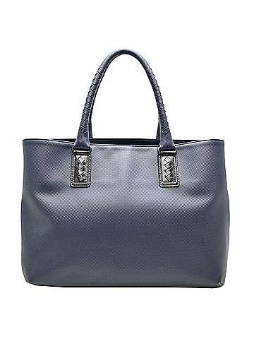 Bottega Veneta Bottega Veneta Marco Polo Tote Bag for Women and Men, 222498, Leather, Navy (view 1)