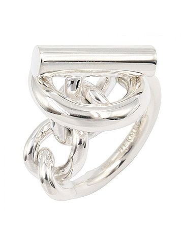 Hermès Hermes Croisette Ring, Sterling Silver 925, Women's Tone (view 1)