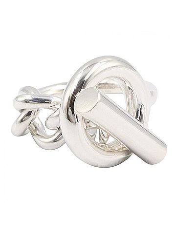 Hermès Hermes Croisette Ring, Sterling Silver 925, Women's Tone (view 2)