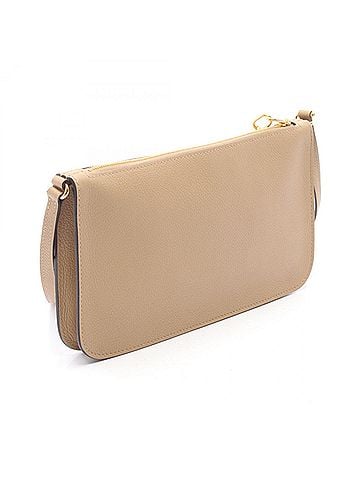 Hermès Hermes HERMES Zip Ango To Go Chaine d'Ancre Shoulder Bag Handbag Leather Evercolor Women's Brown (view 2)
