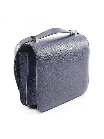 Hermès Hermes Constance 3 24 Blue Saphir Combination Hardware Shoulder Bag Handbag Veau Epsom Leather Women's Navy (view 2)