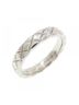 Chanel 100% Platinum Multi Color Chanel Coco Crush Medium Ring One size - photo 1
