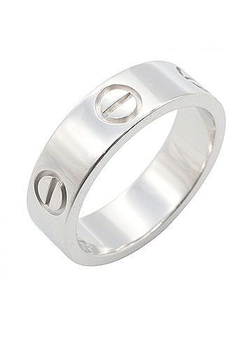 Cartier Cartier Love Ring, 18K White Gold (18KWG), Silver Tone, B4084700 (Men's/Women's) (view 1)