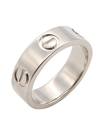Cartier Cartier Love Ring, 18K White Gold (18KWG), Silver Tone, for Men and Women. (view 1)