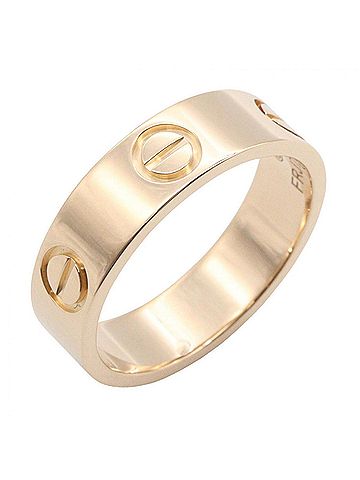 Cartier Cartier Love Ring, 18K Pink Gold (PG), Men's/Women's, Tone, B4084800 (view 1)