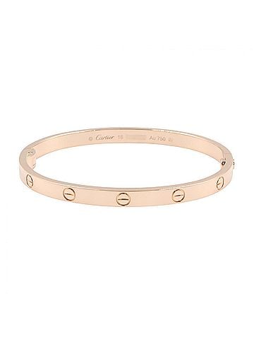 Cartier Cartier Love Bracelet, 18K Pink Gold (PG), Women's, Tone, B6081417 (view 1)
