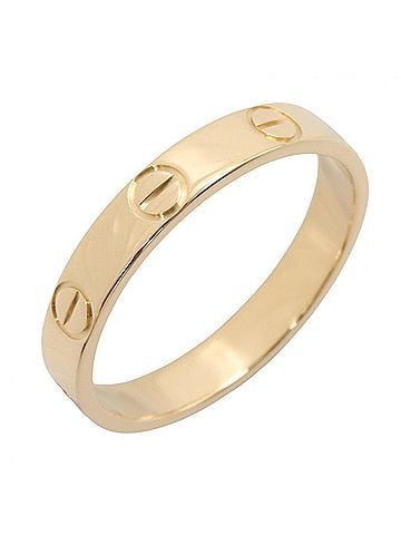 Cartier Cartier Mini Love Ring, 18K (Yellow Gold), Women's Jewelry, Gold Tone, B4085200 (view 1)
