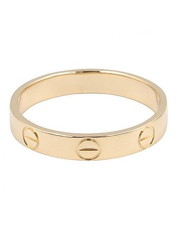 Cartier Cartier Mini Love Ring, 18K (Yellow Gold), Women's Jewelry, Gold Tone, B4085200 (view 2)