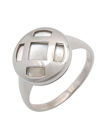 Cartier Cartier Pasha SH Ring - 18K White Gold (18KWG) Men's & Women's Clear Silver Tones (view 1)