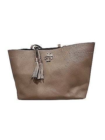 Tory Burch mcGraw Leather Tote (view 2)