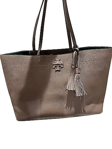 Tory Burch mcGraw Leather Tote (view 1)