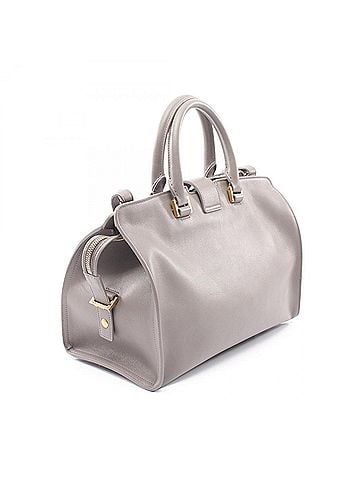 Yves Saint Laurent Yves Saint Laurent Saint Laurent Paris Petit Cabas Y-line 2-way handbag, leather, women's, gray (CLD311210) (view 2)