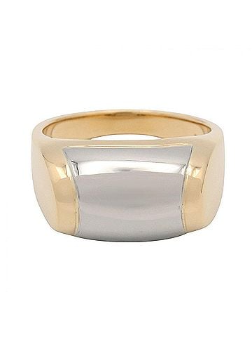 Bvlgari BVLGARI Tronchetto Ring - Ring/Finger Jewelry 18K (Yellow Gold) Stainless Steel Men's/Women's Gold Tone/Silver Tone (view 2)