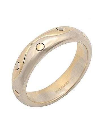 Bvlgari Bulgari BVLGARI Onda Ring - Ring/Finger Jewelry 18K (Yellow Gold) / 18KWG (White Men's Women's Gold Tone Silver (view 1)